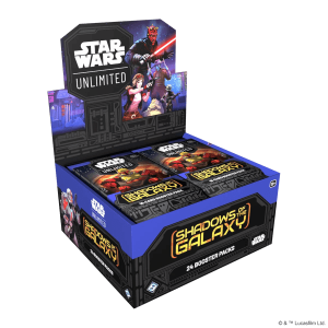 Star Wars Unlimited – Shadows of the Galaxy (Booster-Display) Verpackung Asmodee Spielgetuschel.png