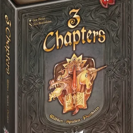 3 Chapters Kartenspiel Verpackung Vorderseite Amigo Spielgetuschel.webp