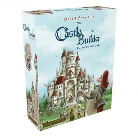 Castle Builder Brettspiel Verpackung Vorderseite Joeka Spielgetuschel.webp