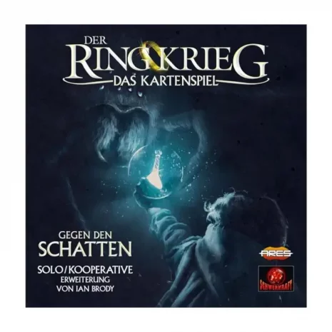 Der Ringkrieg - Das Kartenspiel Gegen den Schatten Erweiterung Verpackung Vorderseite Schwerkraft Spielgetuschel.webp
