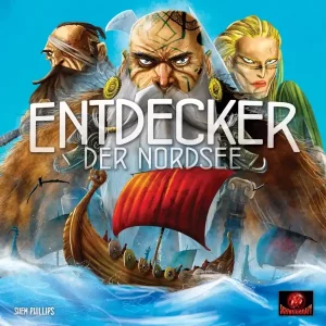 Entdecker der Nordsee Brettspiel Verpackung Vorderseite Schwerkraft Spielgetuschel.webp