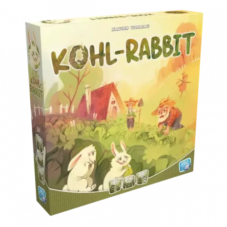 Kohl-Rabbit Kinderspiel Verpackung Vorderseite Asmodee Spielgetuschel.webp