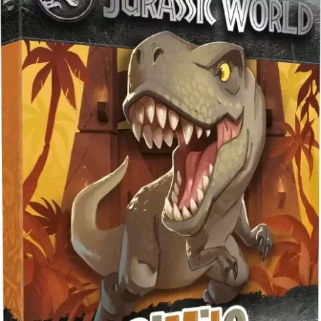 Similo Kartenspiel Jurassic World Verpackung Vorderseite Heidelbär Spielgetuschel.webp