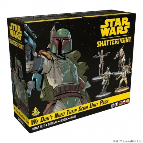 Star Wars Shatterpoint Tabletop We Don’t Need Their Scum Squad Pack Verpackung Vorderseite Asmodee Spielgetuschel.webp