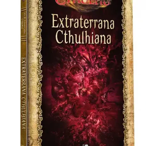 Cthulhu Rollenspiel Extraterrana Cthulhiana (Hardcover) Vorderseite Spielgetuschel.webp