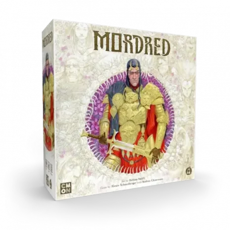 Mordred Brettspiel Verpackung Vorderseite Asmodee Spielgetuschel.webp