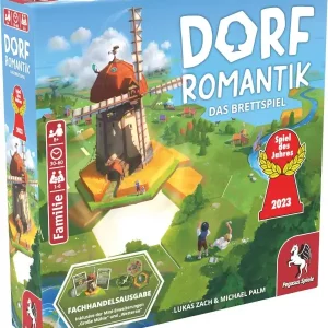 Dorfromantik Das Brettspiel Fachhandelsausgabe Verpackung Pegasus Spielgetuschel.webp