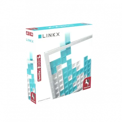 Linkx – Vorderseite der Spielverpackung mit Cover-Illustration