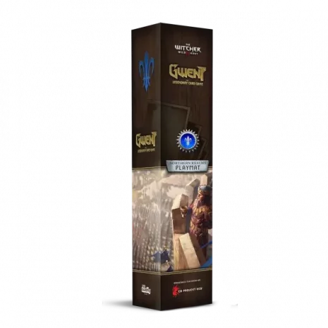 Detailansicht der Gwent Neoprenmatte mit Northern Realms Motiv