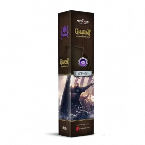 Gwent Skellige Spielmatte in Originalverpackung – offizielle Witcher Edition von CD Projekt Red
