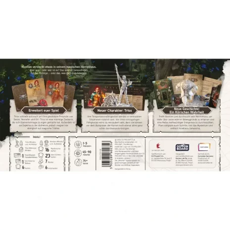 witcher-pfad-triss-box-rueckseite-webp Rückseite der Erweiterung „Triss & Ein Körnchen Wahrheit“ mit Spielinfos