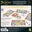 Rückseite der Verpackung von 7 Wonders Dice mit Spielinformationen (deutsch)