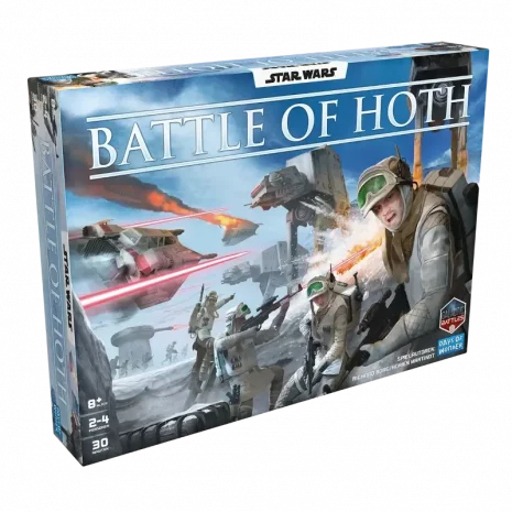 Vorderseite der Spielschachtel von Star Wars: Battle of Hoth (deutsche Version)