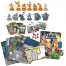 Spielmaterial der Kampagnen-Erweiterung PariZ für Zombicide: Miniaturen, Karten und Übersicht