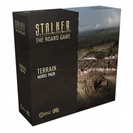 Vorderseite der Spielschachtel von STALKER Terrain Model Pack Erweiterung