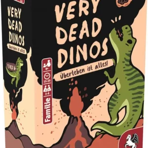 Vorderseite der Spielschachtel von Very Dead Dinos T‑Rex (deutsche Ausgabe)
