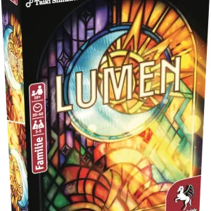 Vorderseite der Spielschachtel von Lumen Deduktionsspiel (3–5 Spieler)
