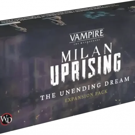 Vorderseite der Erweiterung The Unending Dream für Milan Uprising