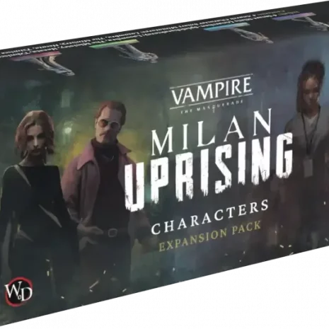 Vorderseite der Erweiterung Playable Characters für Milan Uprising