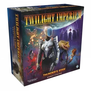 Vorderseite der Thunder’s Edge Erweiterung für Twilight Imperium 4