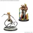 Inhalt der Box mit Miniaturen von Angela, Enchantress, Heimdall und Skurge