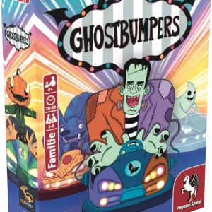 Vorderseite der Box Ghostbumpers mit Monster-Stichspielmotiv