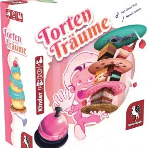 Vorderseite von Torten Träume – Box mit Kuchenmotiven