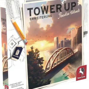 Vorderseite der Erweiterung Tower Up: Paradise Islands
