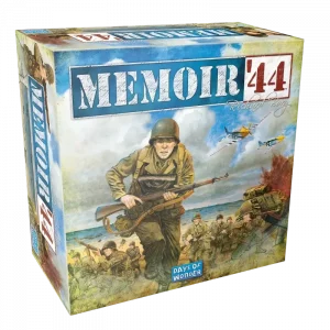 Vorderseite der Box Memoir ’44 – Strategiespiel im Zweiten Weltkrieg