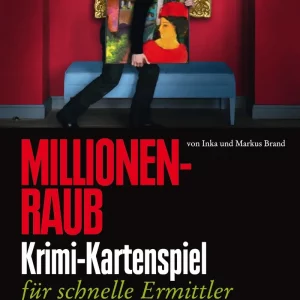 Vorderseite der Box Millionenraub – Museum, Hinweise & Ermittlungen