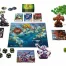 Spielmaterial von King of Tokyo: Würfel, Monsterkarten, Marker und Spielplan