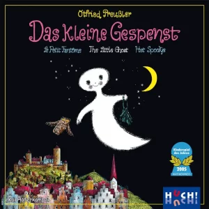 Vorderseite der Box „Das kleine Gespenst“ – Kinderspiel ab 6 Jahren