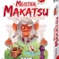 Vorderseite der Box „Meister Makatsu“ – Ninja-Kartenspiel von AMIGO.