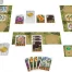 Spielmaterial von Bohnanza: Dahlia – Kartenstapel mit Dahlia-Bohnen