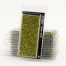 Vorderseite der Packung Gamers Grass Moss 2mm mit moosgrünen 2 mm-Grasbüscheln