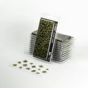 Vorderseite der Packung Gamers Grass Laser Plants Dumb Cane mit tropischen gelaserten Pflanzen