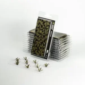 Vorderseite der Packung Gamers Grass Laser Plants Agave mit gelaserten Wüstenpflanzen