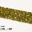 Nahaufnahme der kurzen blassgrünen Grasbüschel Gamers Grass Dry Green 2 mm auf Dioramen und Bases