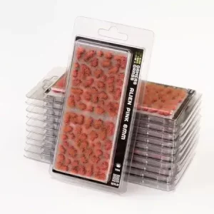 Vorderseite Gamers Grass Alien Pink 6 mm mit leuchtend pinken Tufts aus der Alien-Serie