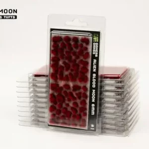 Vorderseite Gamers Grass Alien Blood Moon 6 mm mit tiefroten Tufts aus der Alien-Serie