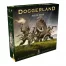 Vorderseite der Box „Doggerland“ – Kennerspiel von Elznir Games/Super Meeple mit Stamm- und Eiszeitmotiv