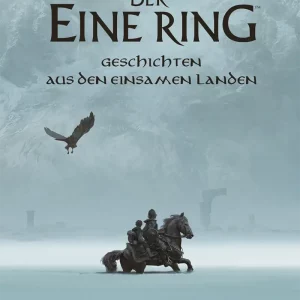Vorderseite des Hardcover-Abenteuerbands „Der Eine Ring: Geschichten aus den Einsamen Landen“