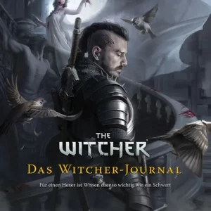 Vorderseite des Hardcover-Quellenbands „The Witcher – Das Witcher-Journal“