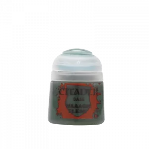 Vorderseite Citadel Base Waaagh Flesh 12 ml dunkles Grün