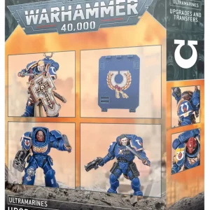 Vorderseite des Ultramarines Upgrades und Abziehbilder Sets