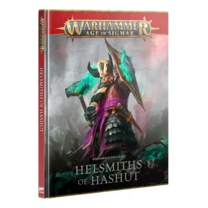 Vorderseite des Battletome „Helsmiths of Hashut“