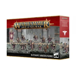 Vorderseite der Box Helsmiths of Hashut Infernale Kohorte