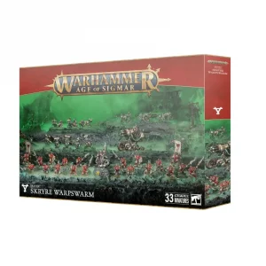 Vorderseite der Box des Skaven Skryre-Warpschwarm