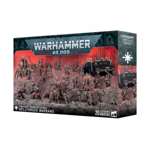 Vorderseite der Box Chaos Space Marines Höllengeschmiedete Kriegerschar