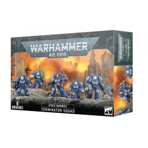 Vorderseite der Box Terminatortrupp der Space Marines